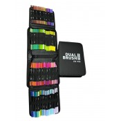 SK-1055 Набор акварельных двухсторонних в чехле 60шт