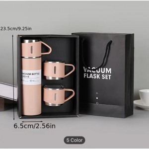 SK-1110 Термос із трьома чашками на 500мл три кольори