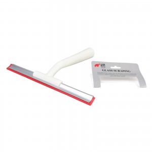 SK-1331 Щетка для чистки стекла(пластик+резина)25см