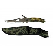 SK-1635 Нож охотничий с фонариком 32см