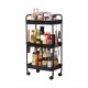 SH-408 Стелаж на коліщатках 3 ярусний