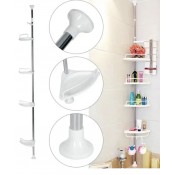 SH-406 Кутова полиця для ванної кімнати розсувна