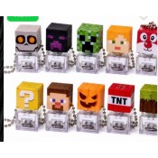 SH-0426 Minecraft Keycap Clicker Брелок-Кликер 4*4*2см антистресс механическая кнопка Minecraft