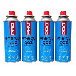 SH-0529 Газовый балон цанговый PRO Energy 400мл всесезонный