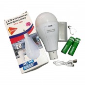 SH-0608 Лампочка с 2 аккумуляторами на USB зарядке 