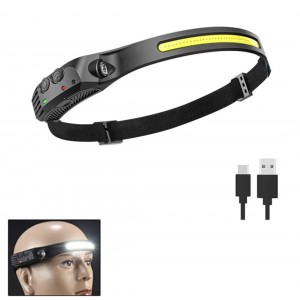 SH-0611 Легкий налобный фонарь LED+COB BR000