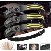 SH-0612 Легкий налобный фонарь LED+COB BR000