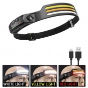 SH-0613 Легкий налобный фонарь LED+COB BR000