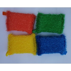 X-3905 Мочалка банна БРИЗ (15 х 4 х 10 см)