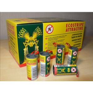 X-3918 Липкая лента для ловли мух ECOSTRIPE ATTRACTIVE (Чехия)