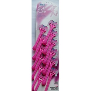 X-4712 Жіночі верстати для гоління Soft Care MAX (12 шт.)