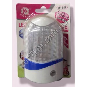 X-5357 LED Ночник с датчиком света YP-608