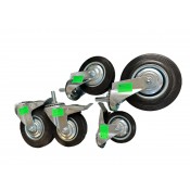 колесо размер 125 десятая резьба с тормозом вес выдерживает до 100 кг