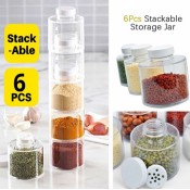 X-62999 Акриловая пряная башня Spice Tower органайзер для хранения специй (56)