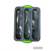 X-832 Форма для хлеба и багетов силикон 33*22см