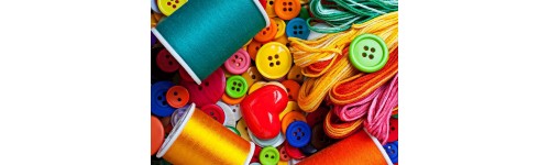 Нитки, иголки, пуговицы